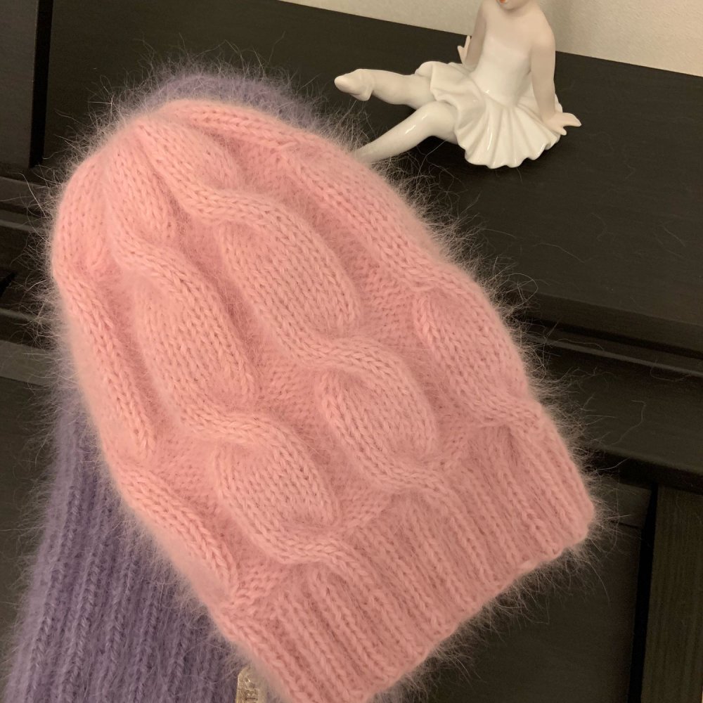 Мохеровый берет