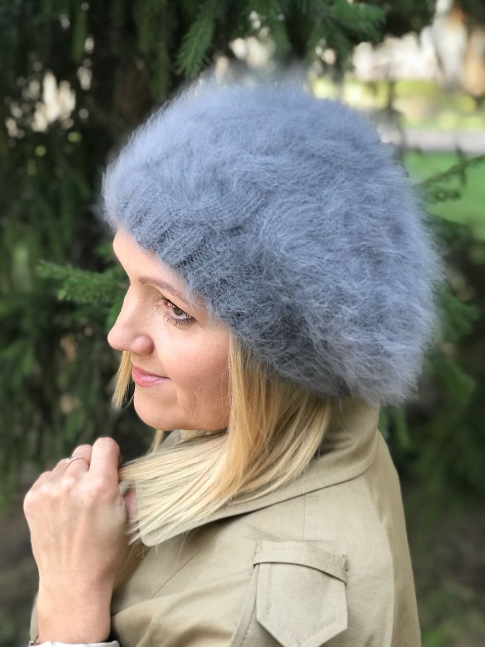 Мохеровая бини