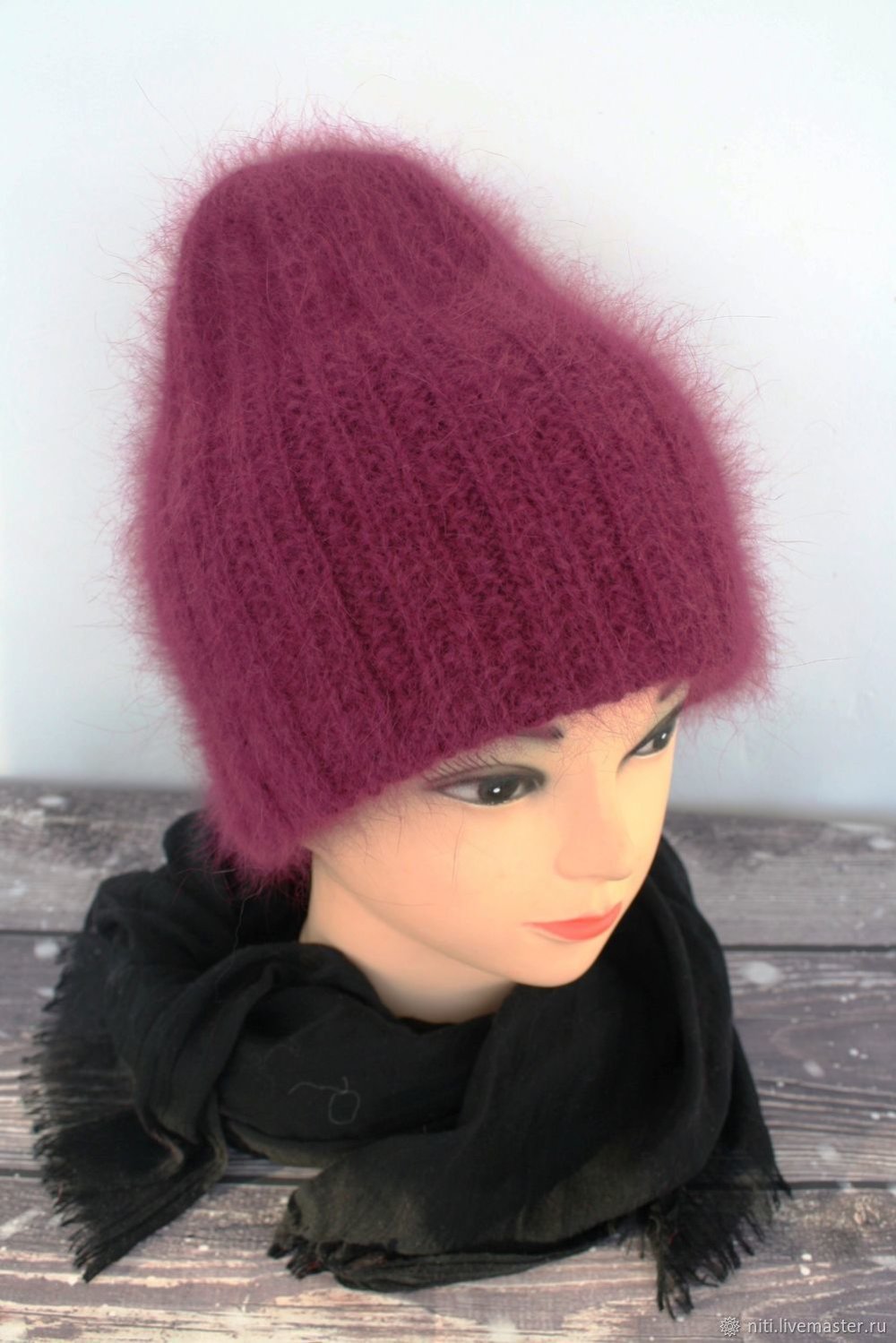 Шапка из ангорки
