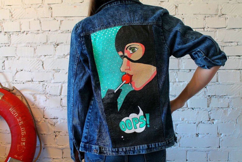 Роспись джинсовок