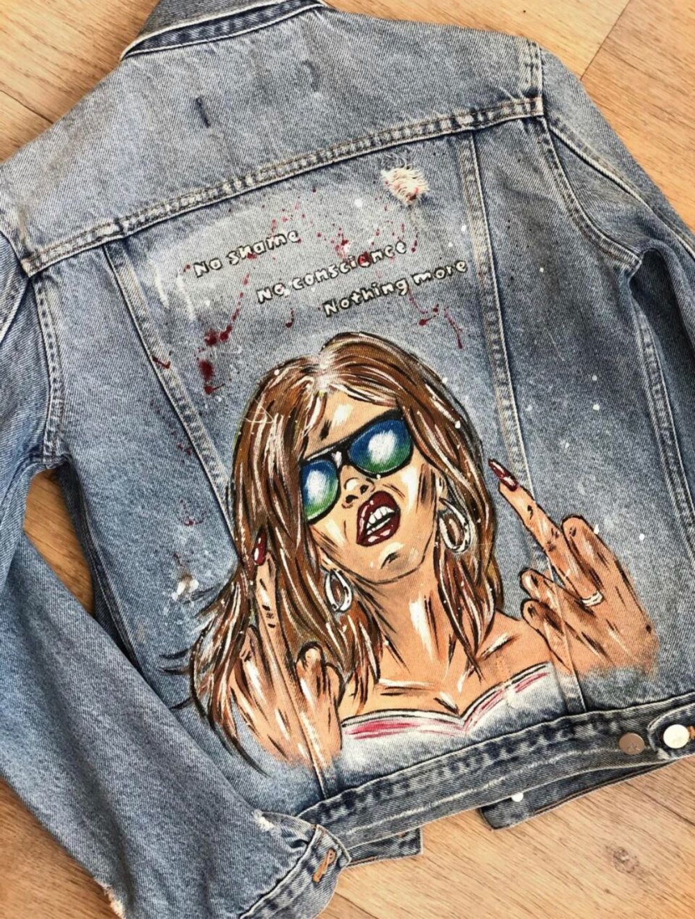 Джинсовка зарисовка