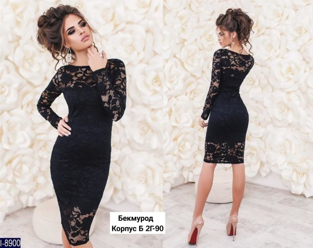 Платье из кружева