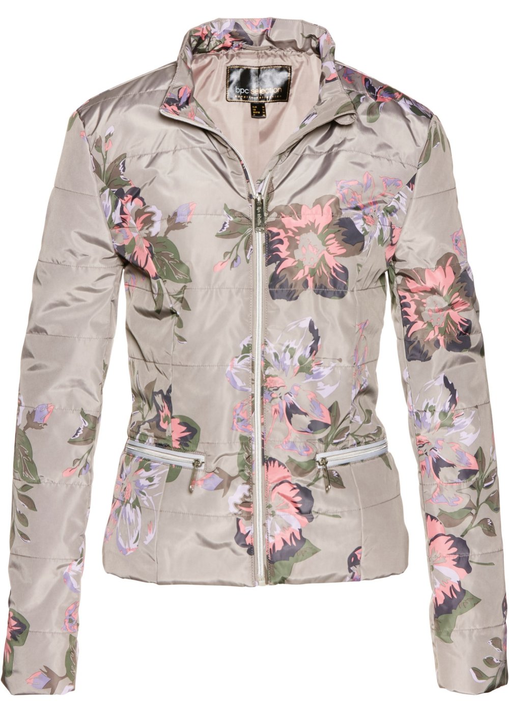 Женские куртки с цветным принтом