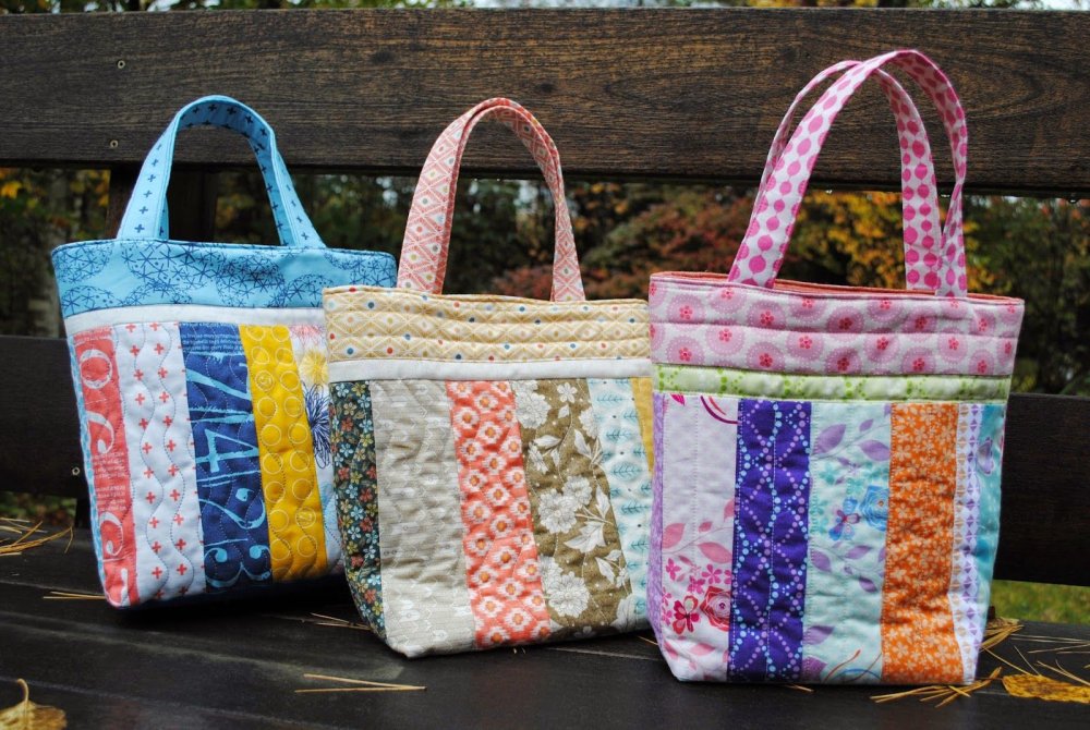 Сумки из остатков ткани