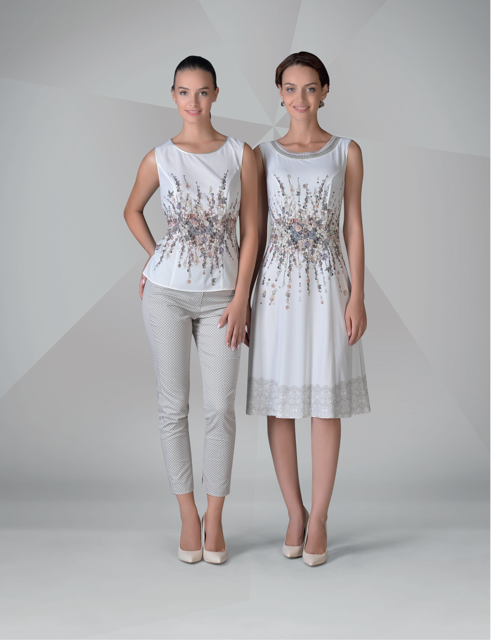 Александр Богданов одежда цветные платья