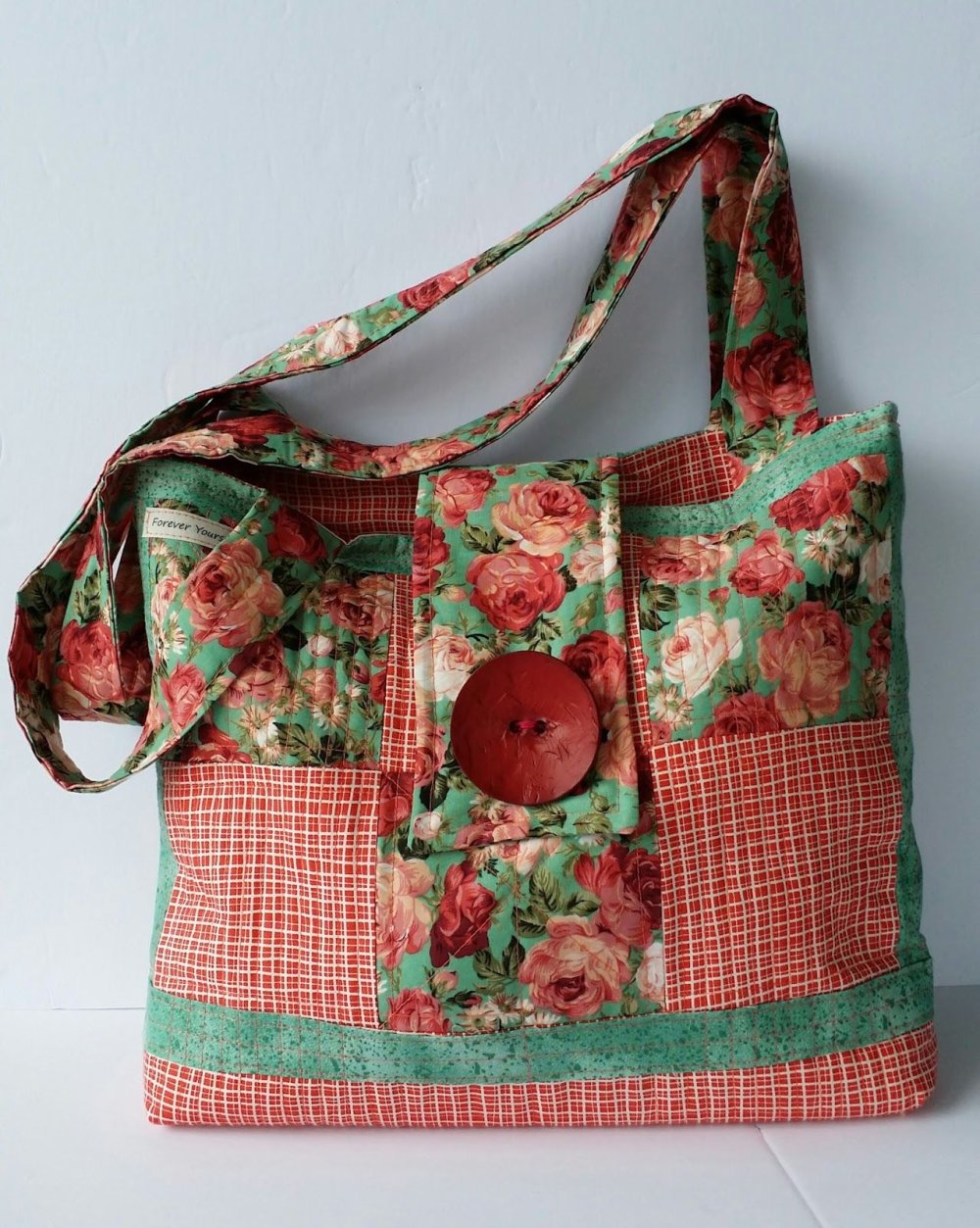 Пэчворк сумки с аппликацией