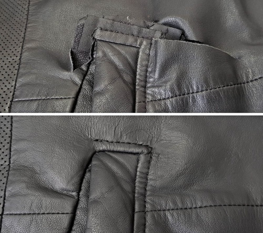 Зашить карман куртки