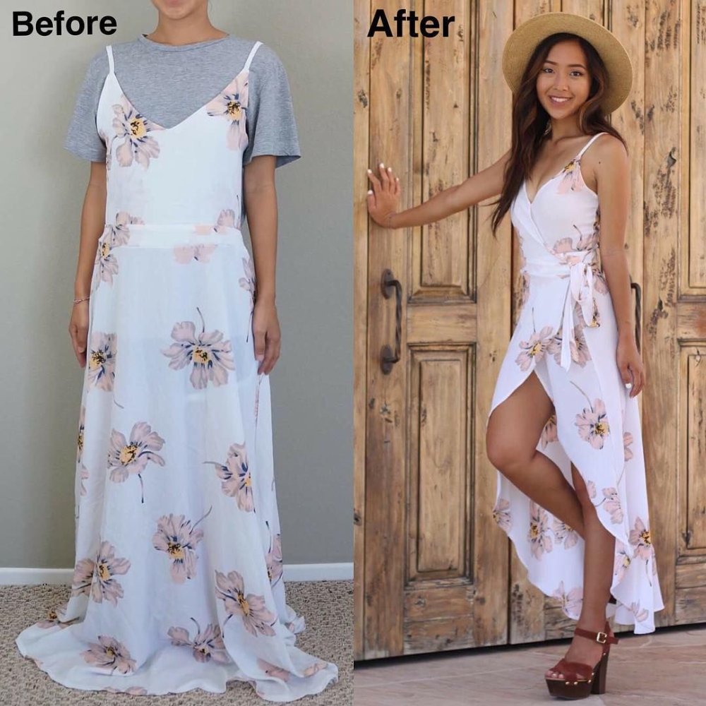 Переделка джинсового сарафана