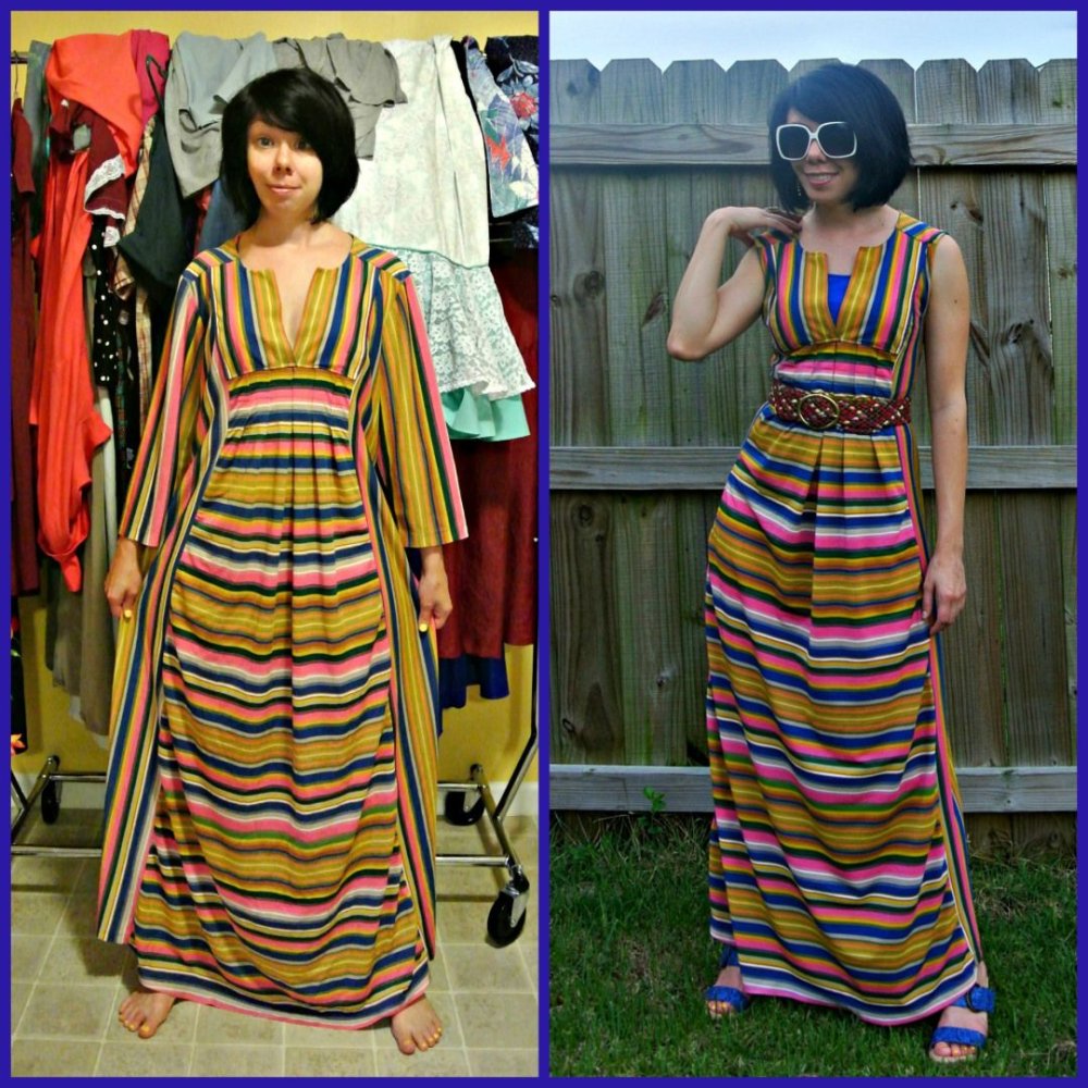 Перешить халат в платье