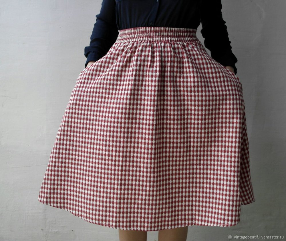 Юбка 706 Emka Fashion молочная с запахом