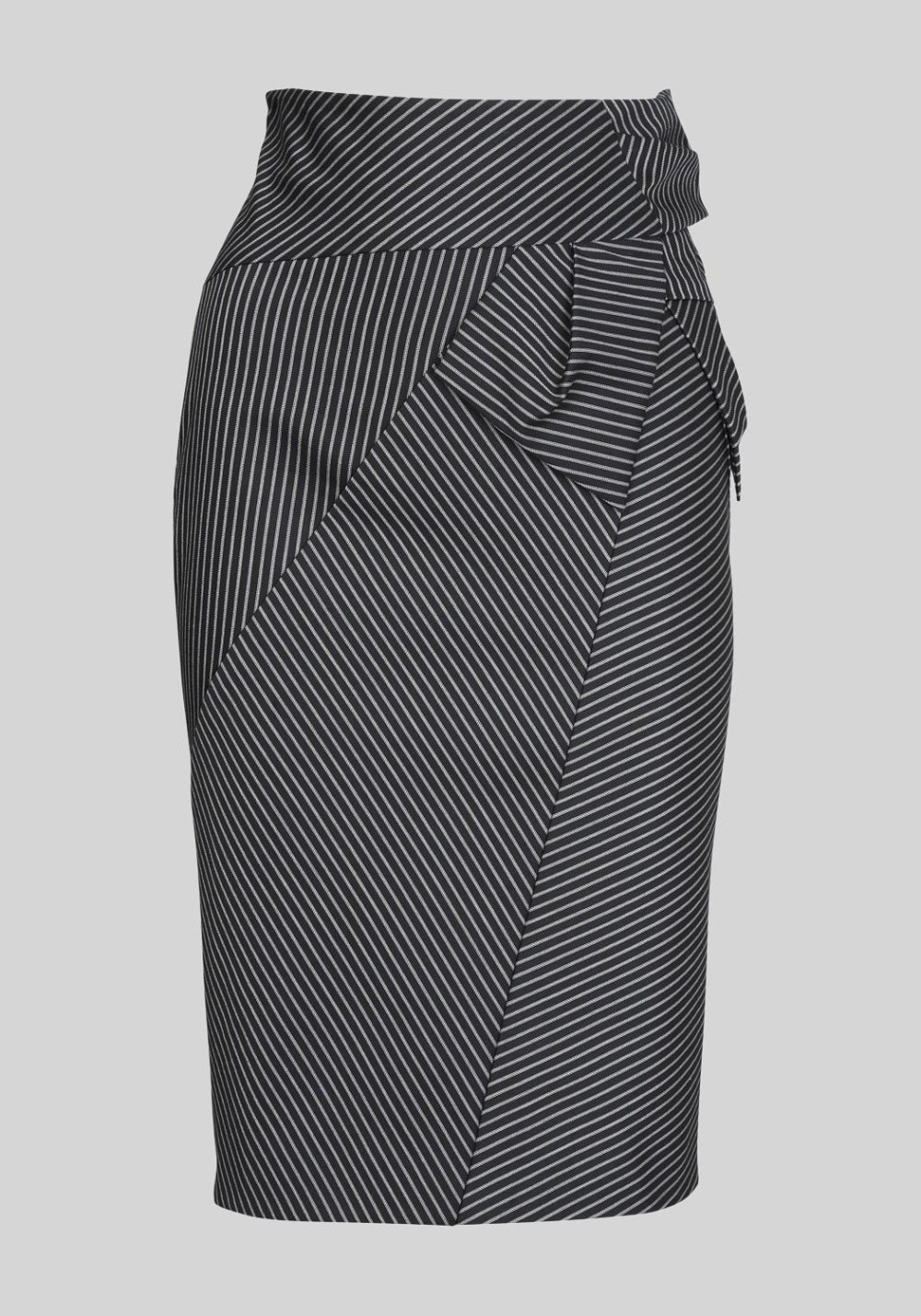 Юбка из клетчатой ткани