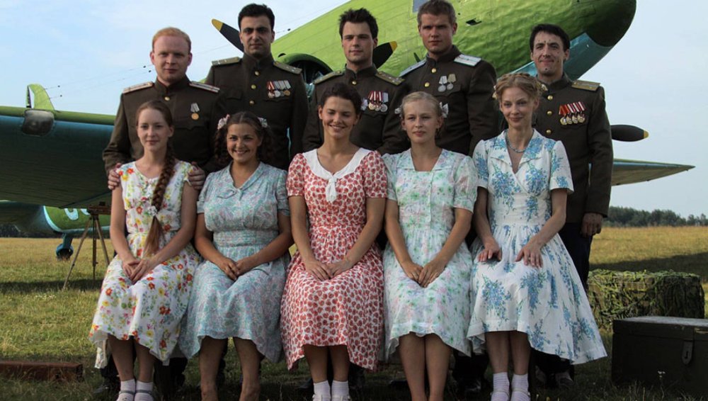 Фотосессия в стиле военных лет