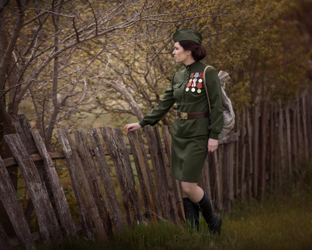 Женская Военная форма 1941-1945 РККА