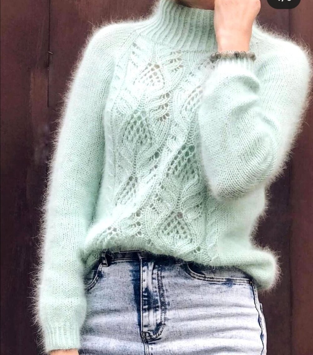 Вязаные пуховые изделия