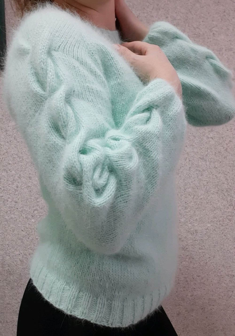 Жакет из ангоры рэббит