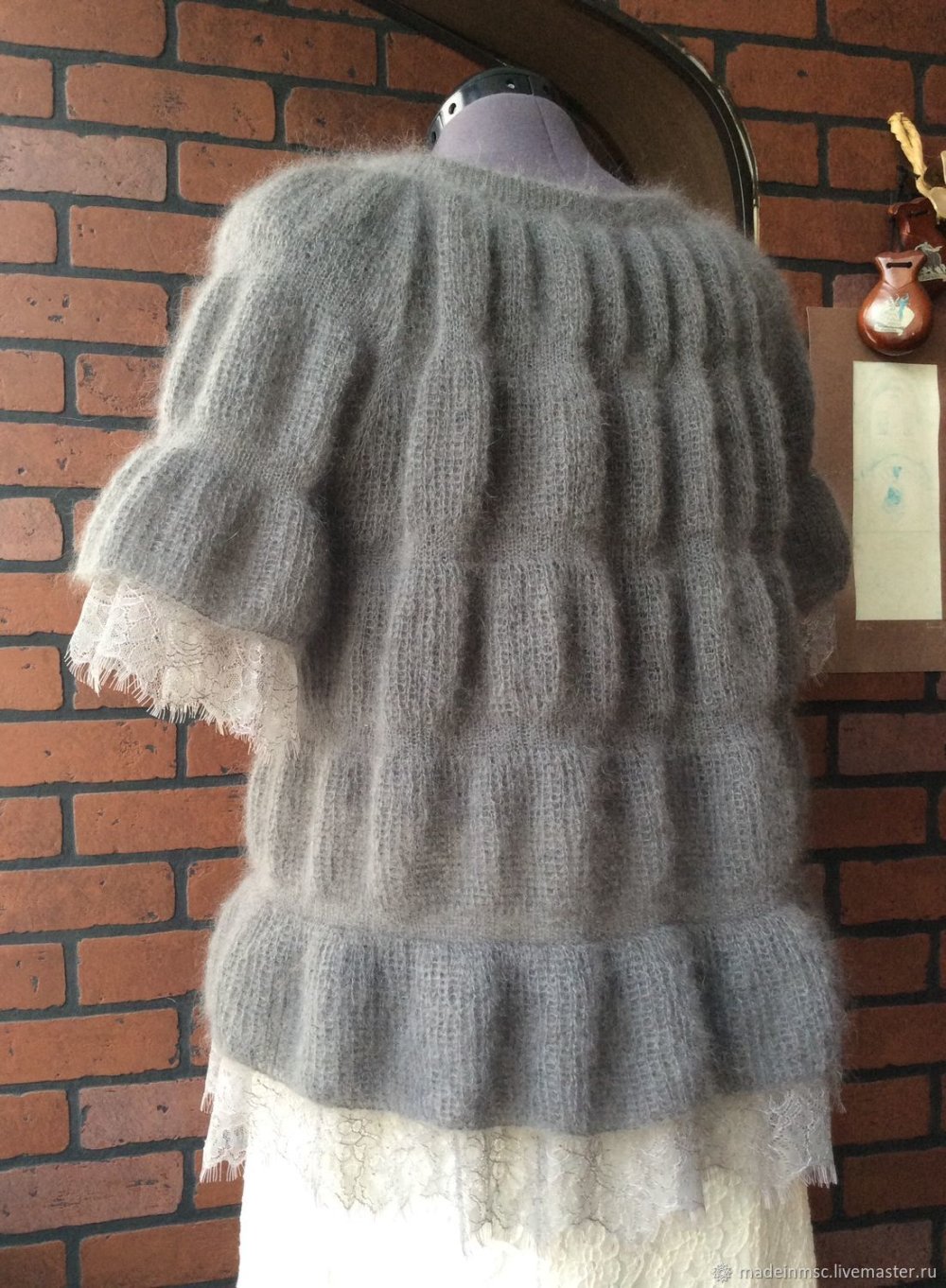 Кофта из кроличьего пуха