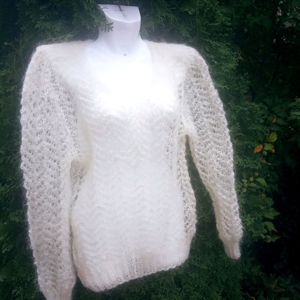 Свитер из пуха норки