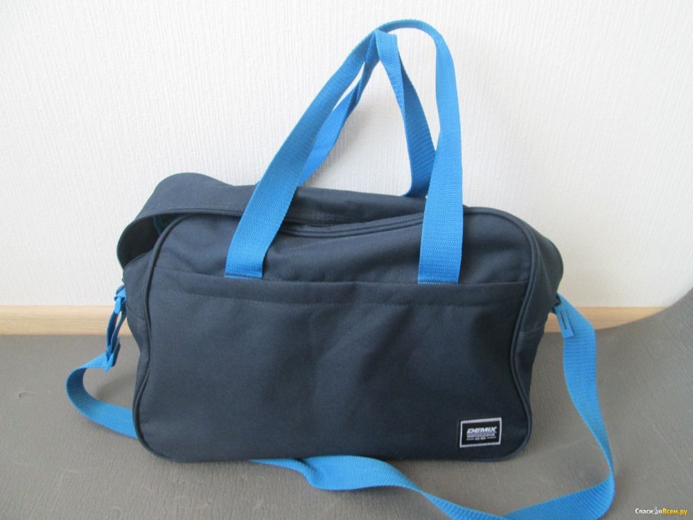 Демикс сумка спортивная синяя