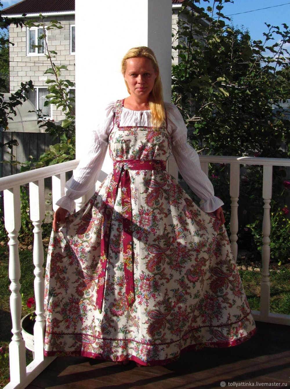 Костюм Архангельской губернии 19 век