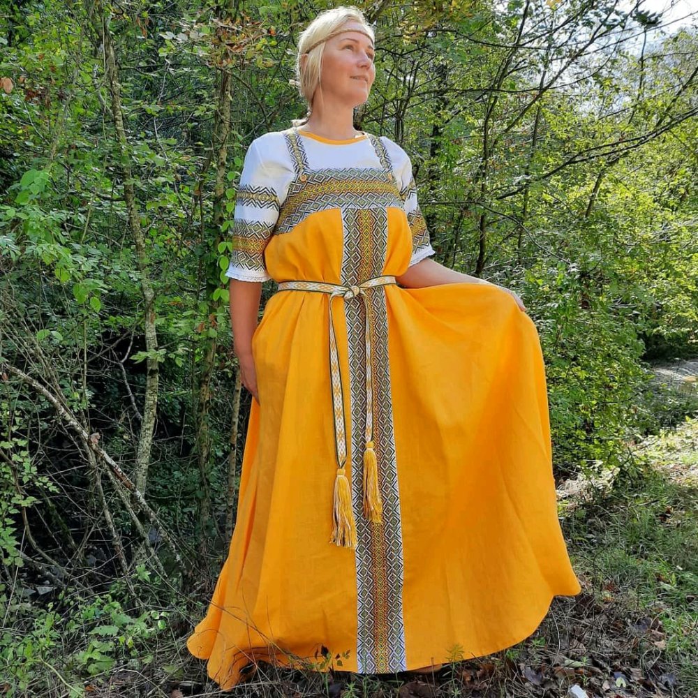 Круглый сарафан