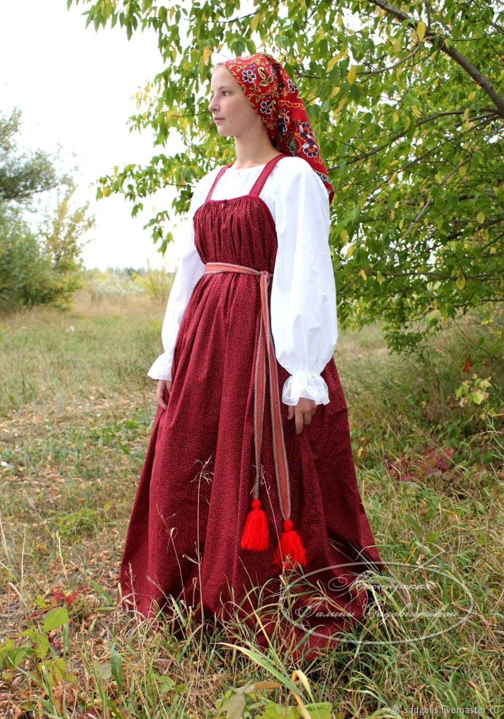 Сарафан кругляк Славянский