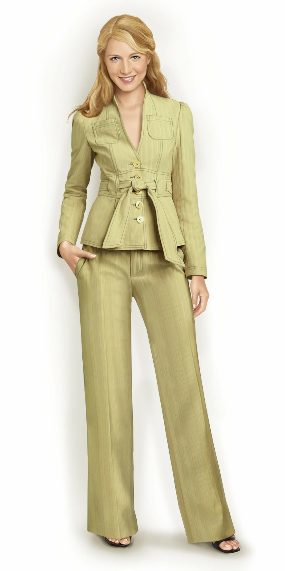 Лекало комбинезона для женщин