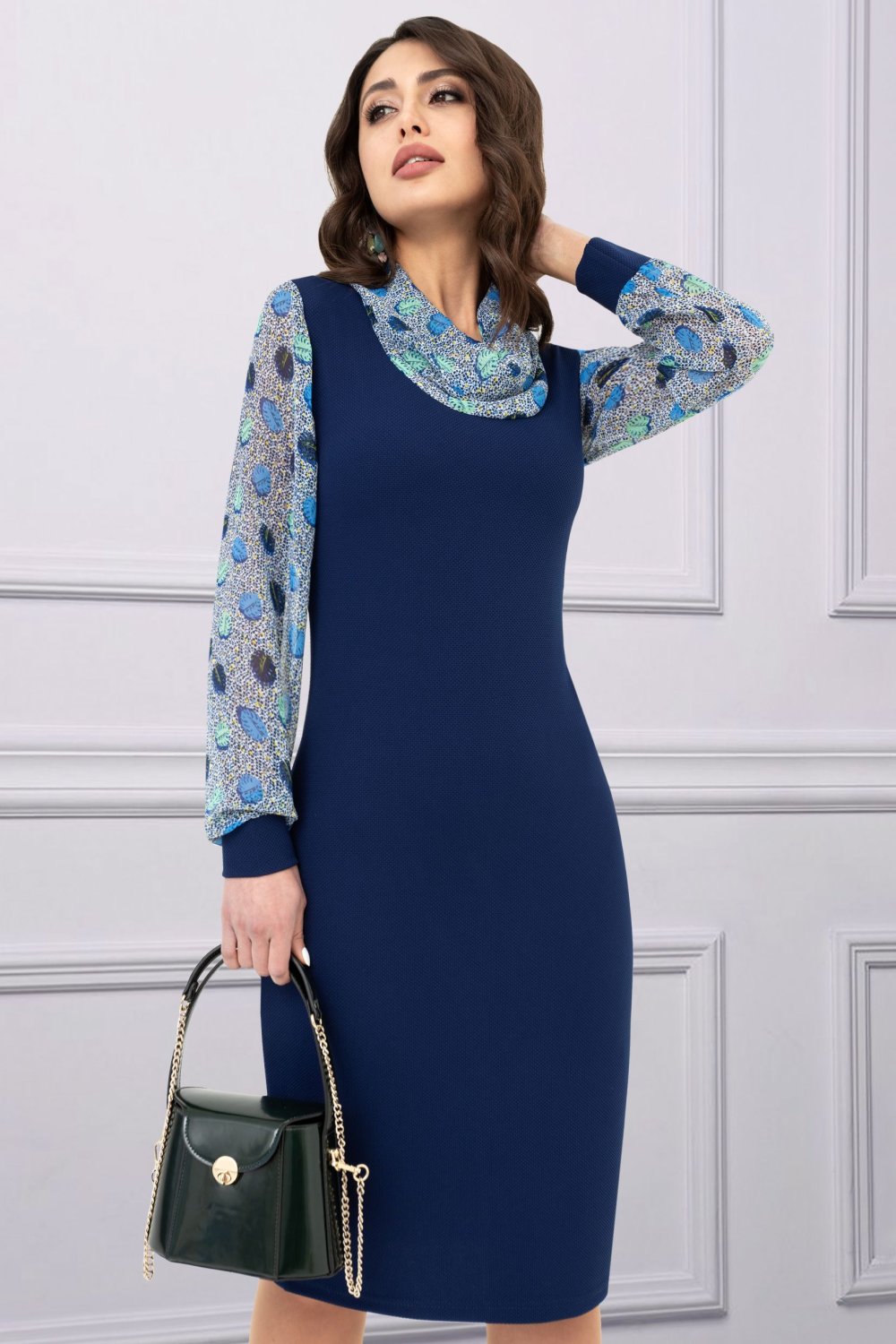 Бохо из комбинированных тканей