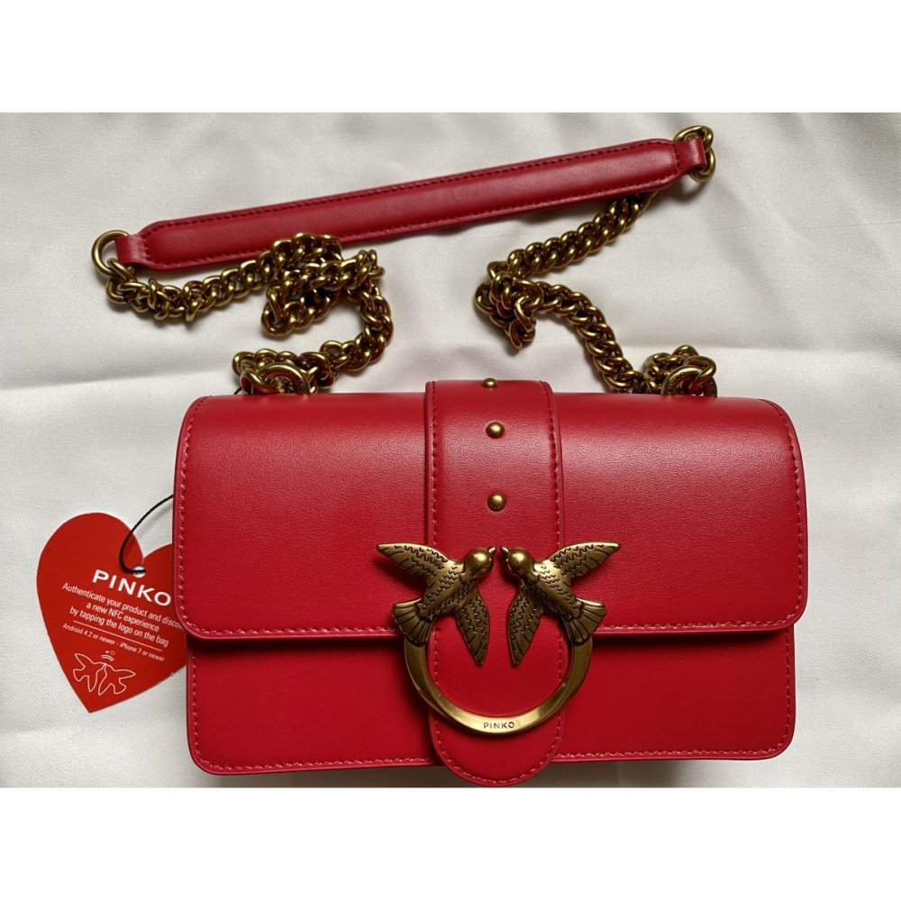 Pinko Crossbody Bag Red