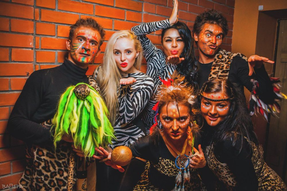 Стилизованная вечеринка Африка