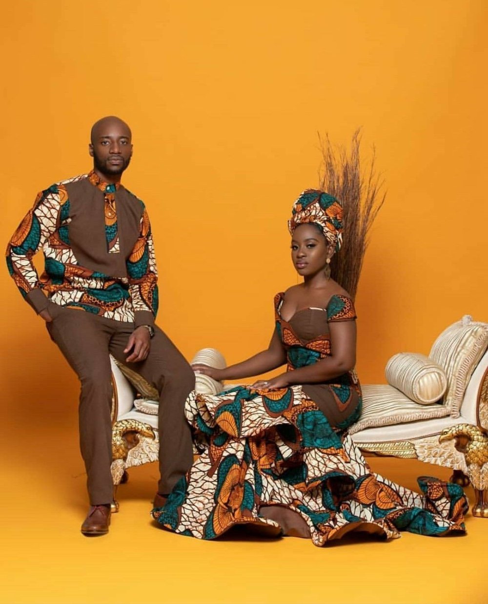 Африканский женский костюм