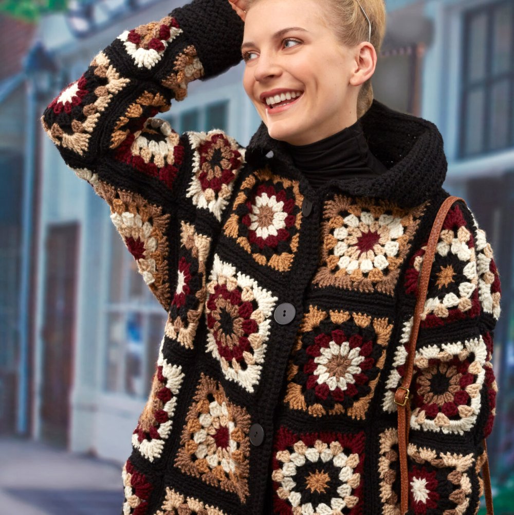 Пальто в стиле фриформ