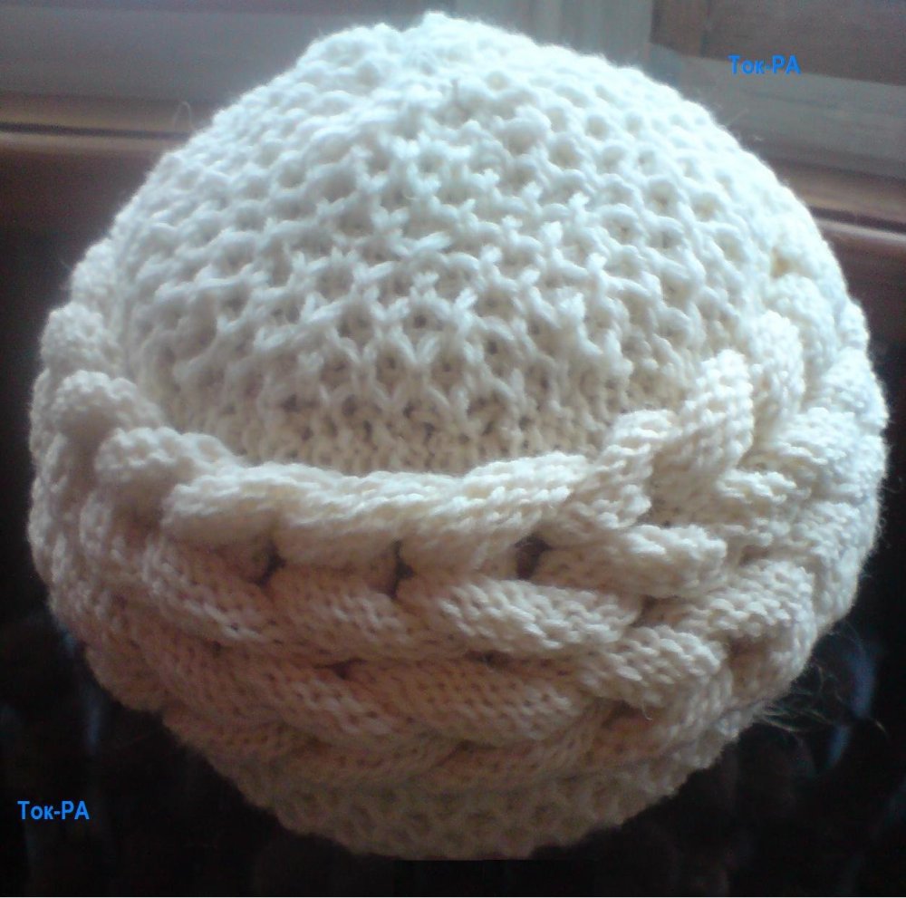Оригинальные вязаные шапки
