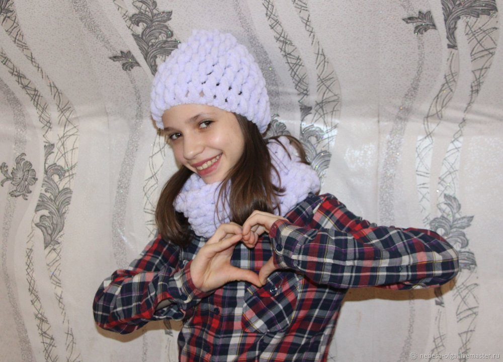 Ишаркая из пряжи Ализе Пуффи