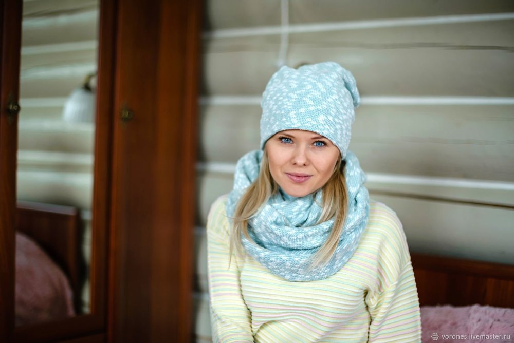 Шапочка Alize puffy с ушками