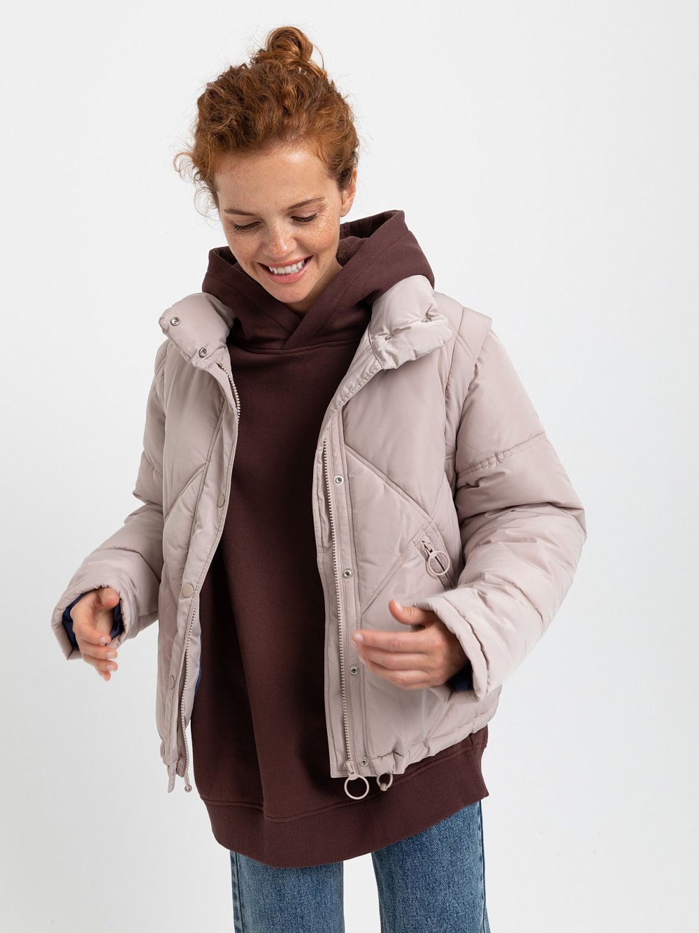 Куртка Sela с отстегивающимися рукавами