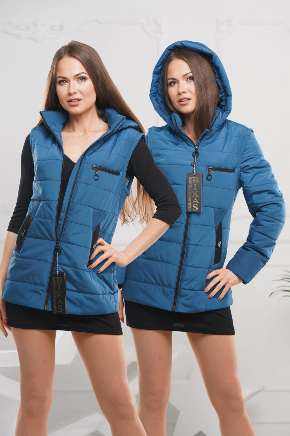 Демисезонная куртка трансформер жилет