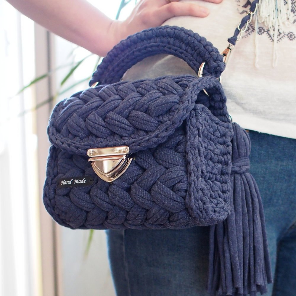 Фурнитура для сумок из трикотажной пряжи