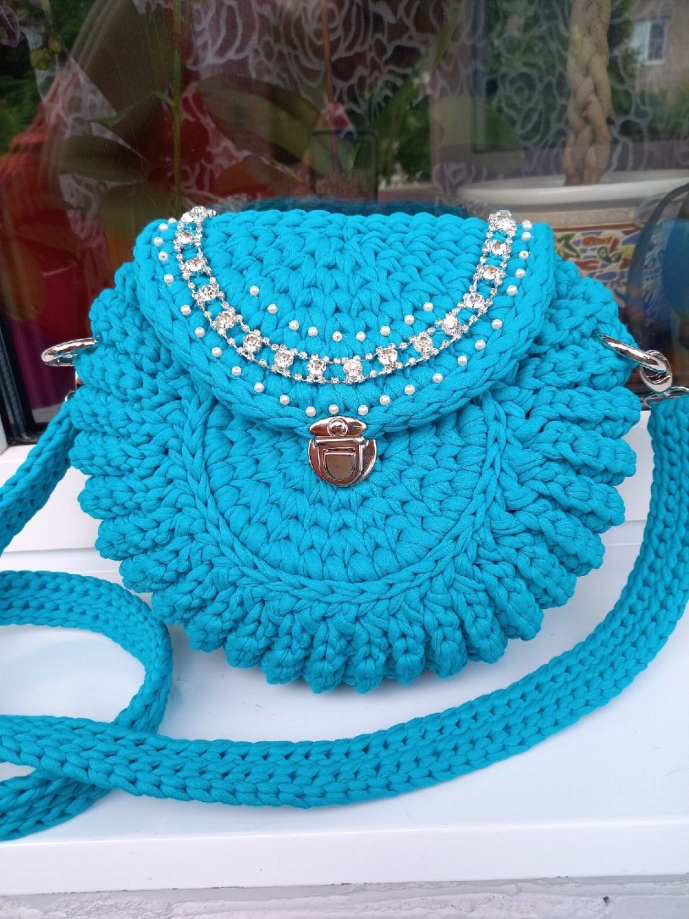 Сумочка Орео из трикотажной