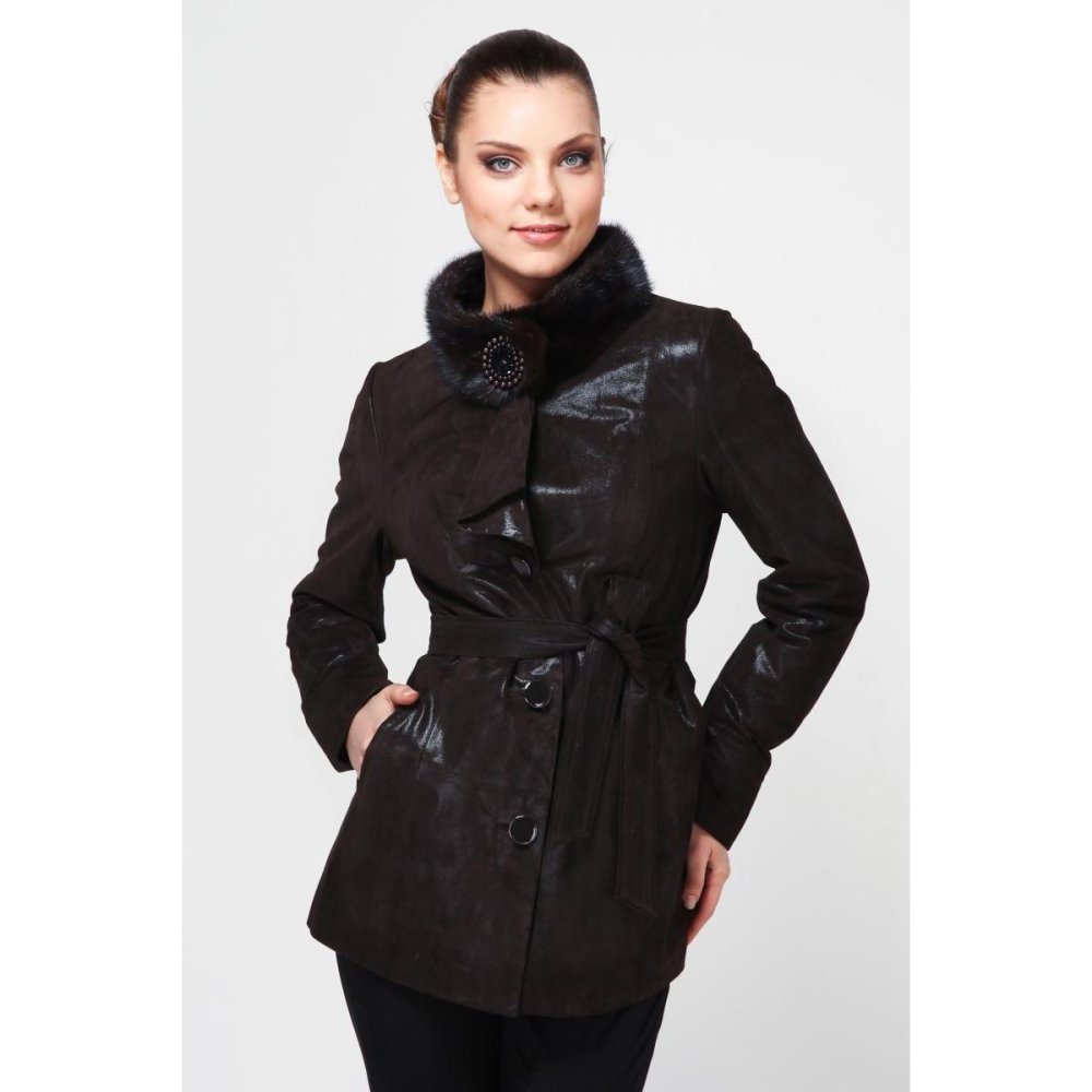 Екатерина Смолина пальто зимнее