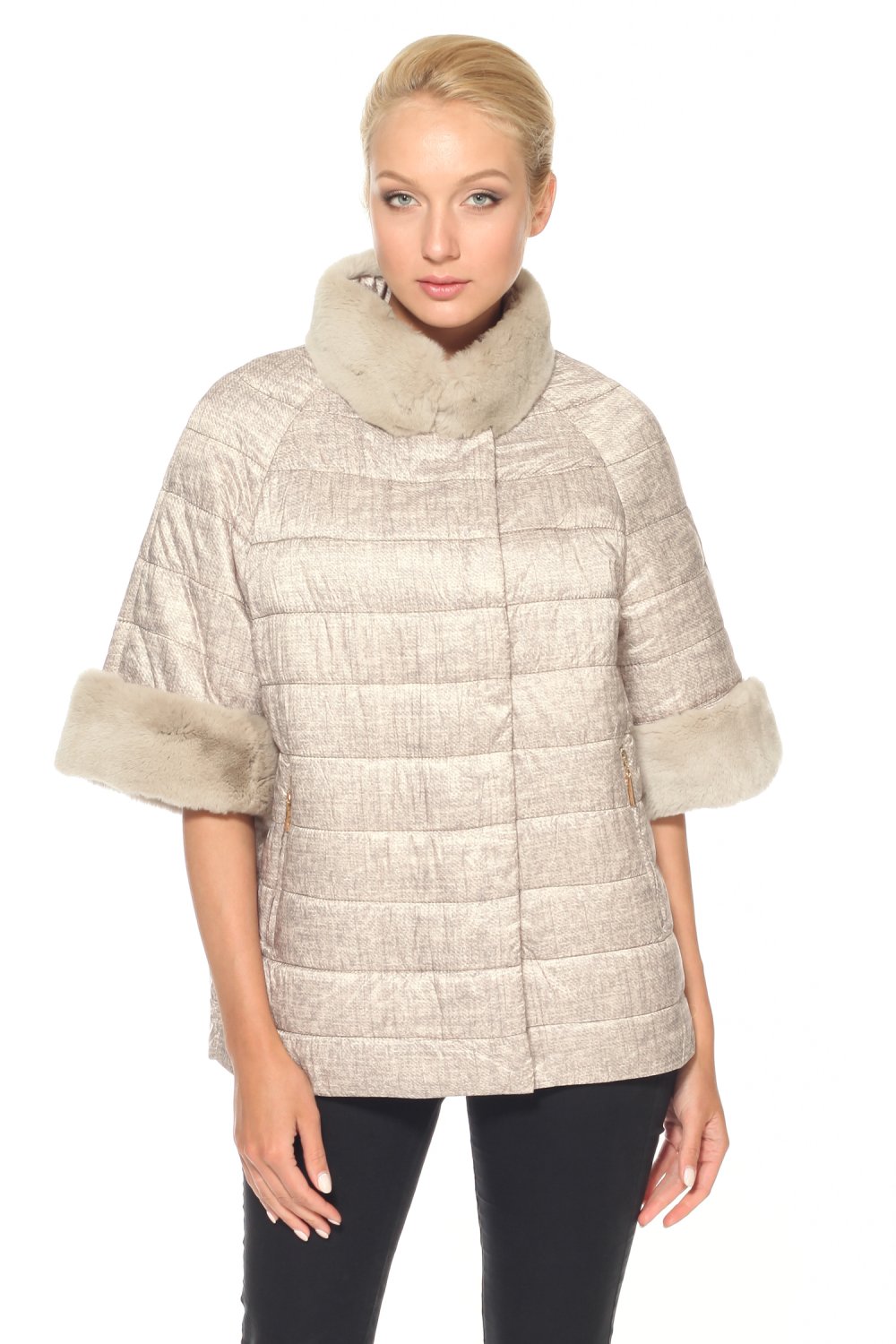 Taifun замшевая куртка с меховым воротником