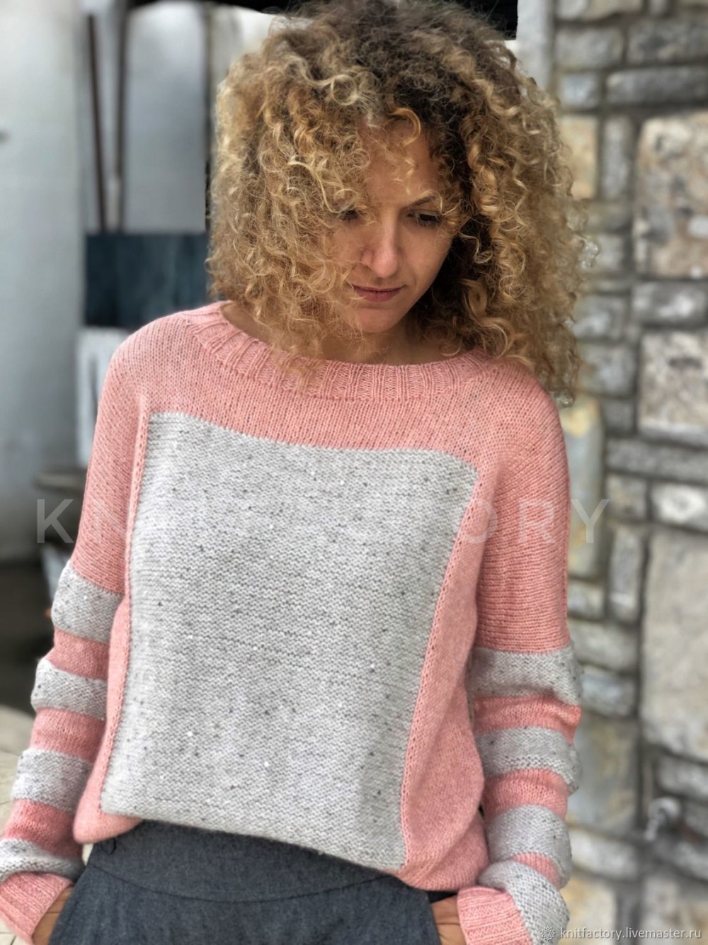 Комбинированные вязаные вещи