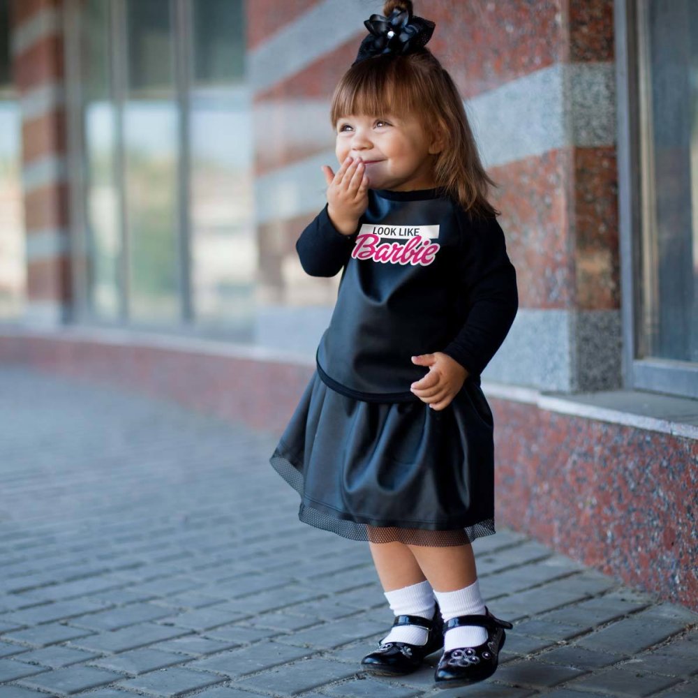 Детские кожаные юбки