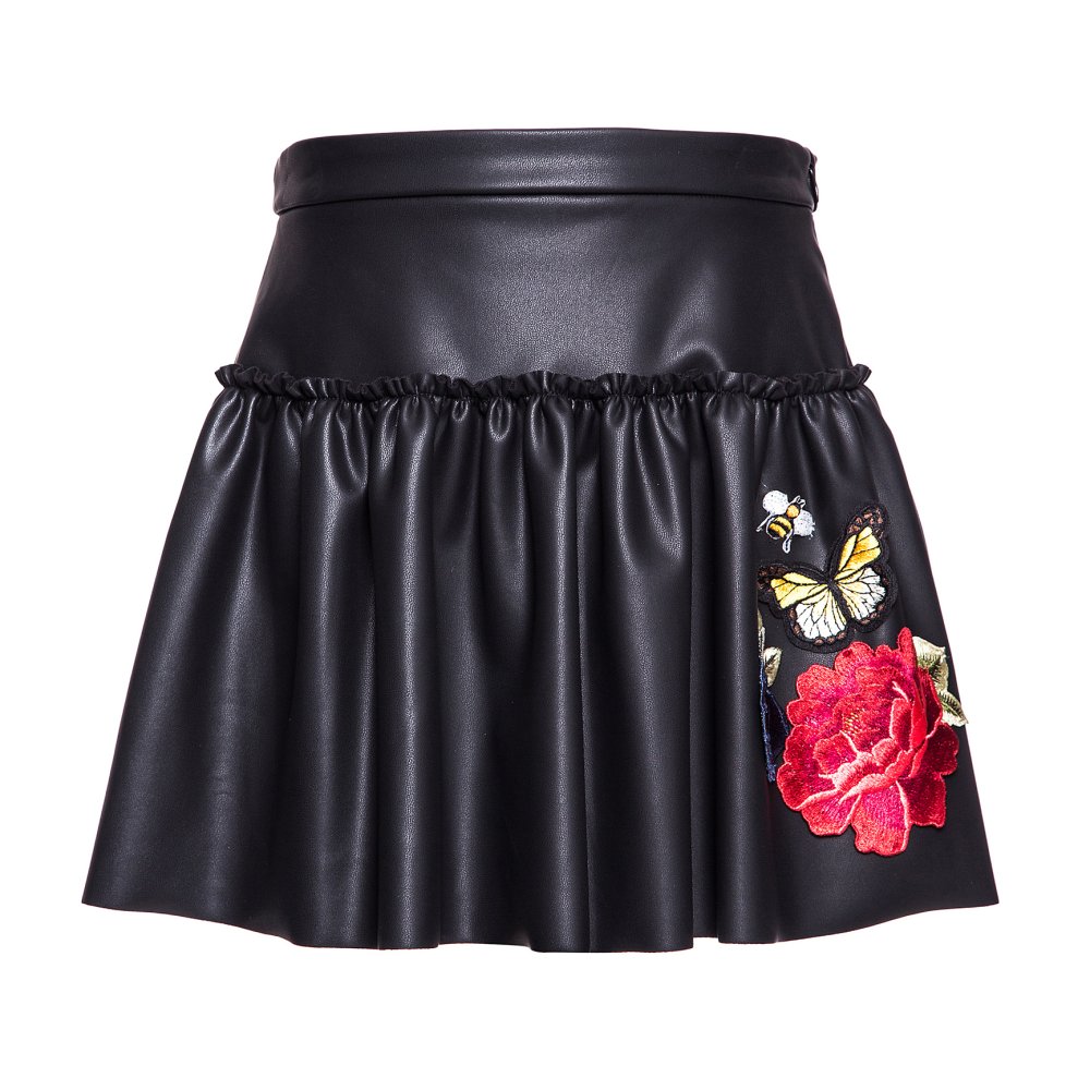 Детские кожаные юбки