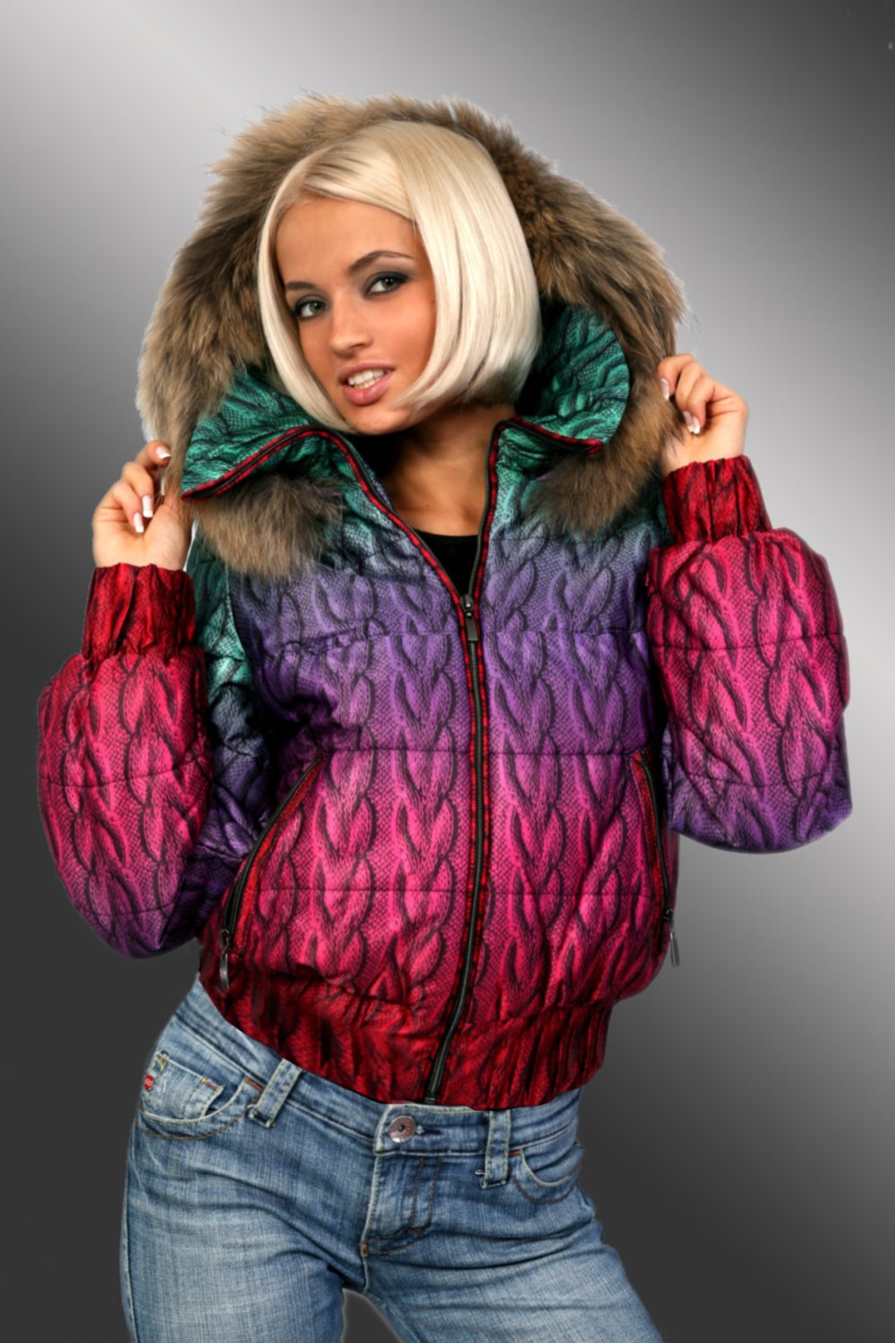 Стеганая куртка Love Moschino