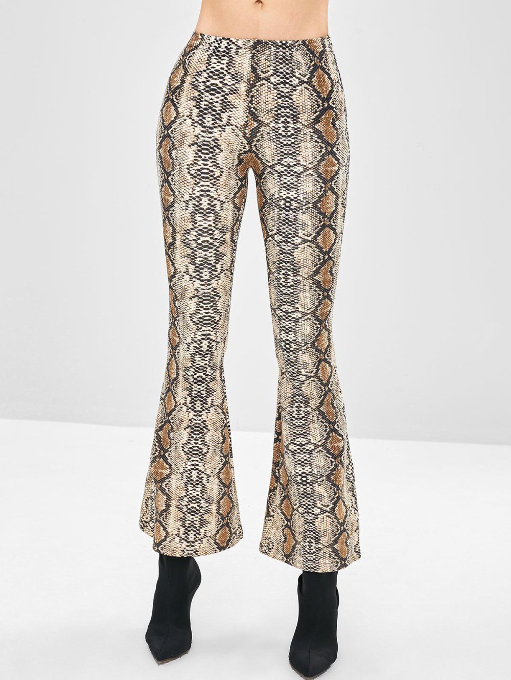 Штаны со змеиным принтом