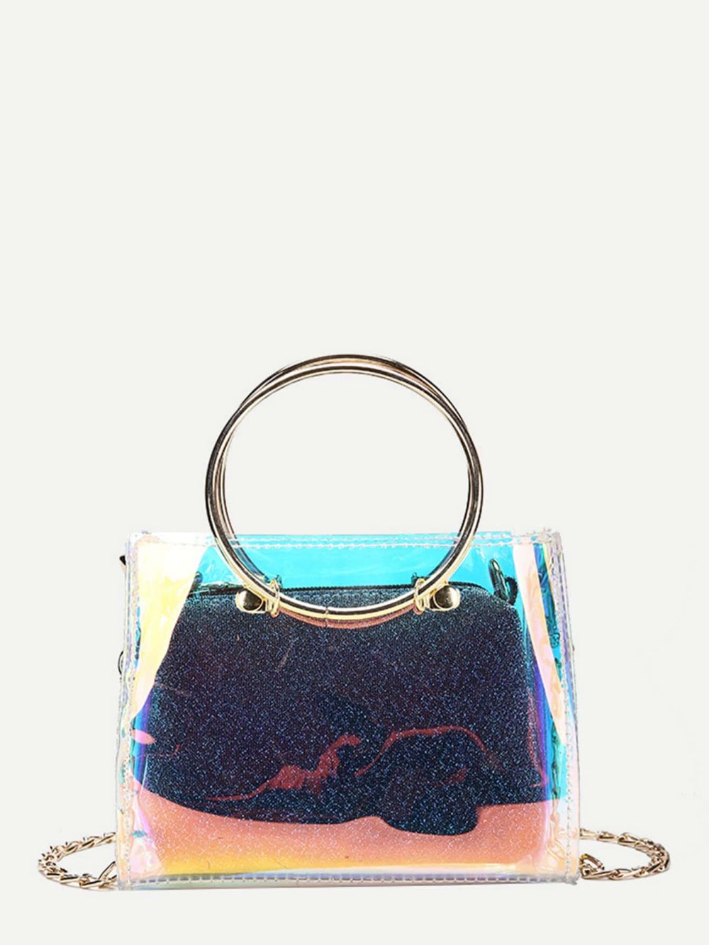 Сумка с ручками кольцами