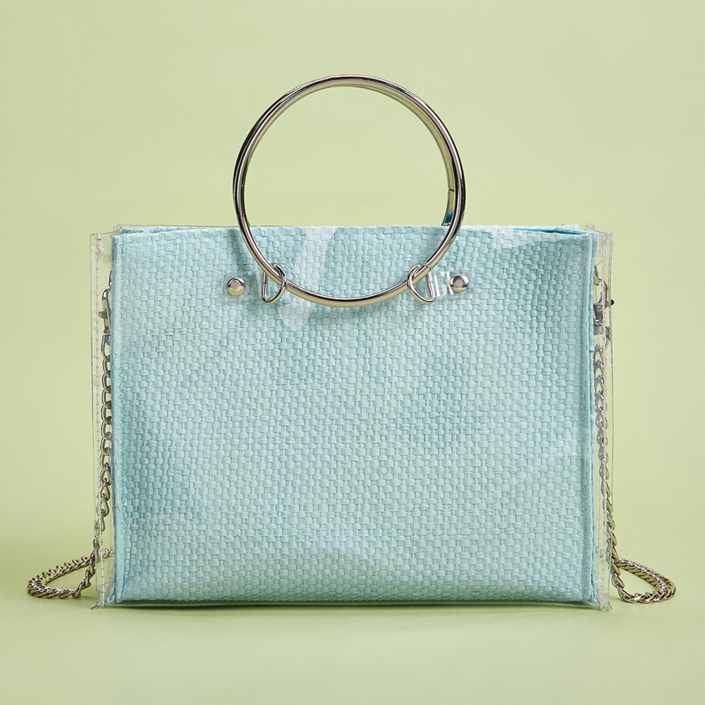 Сумка с железными ручками