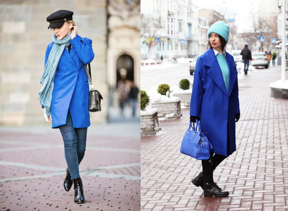 Головной убор к пальто цвета морской волны