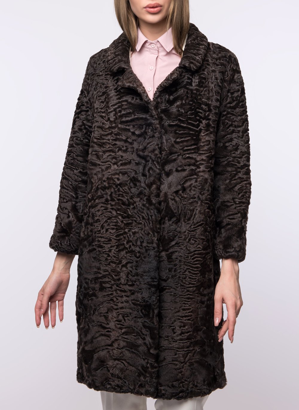 Винтажные шубы каракуль