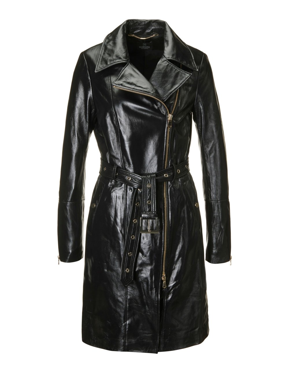 Кожаный плащ женский Челси c5213